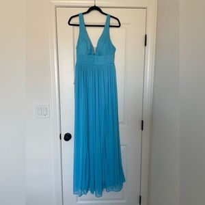 Blue Azazie Dress (Size 10)